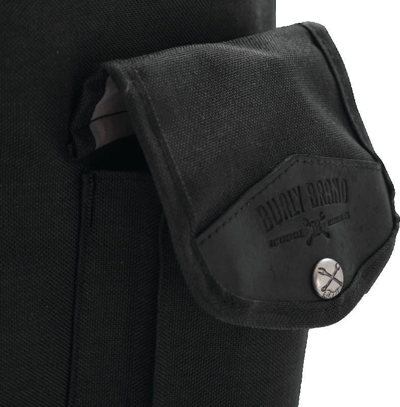 Burly Brand Sissy Bar Backpack - Black B15-1013B B15-1013B User 3