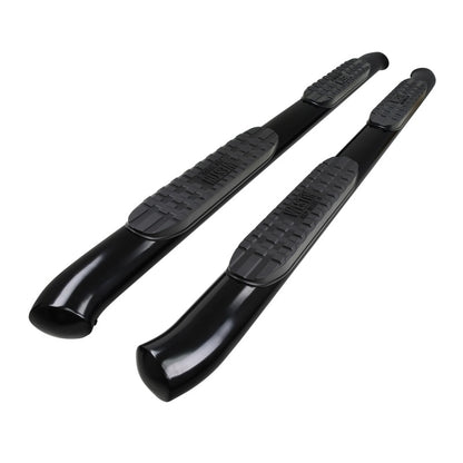 Westin 19-20 Chevrolet/GMC Silverado/Sierra 1500 Double Cab PRO TRAXX 4 Oval Nerf Step Bars - Black 21-24125 21-24125 Photo - Primary
