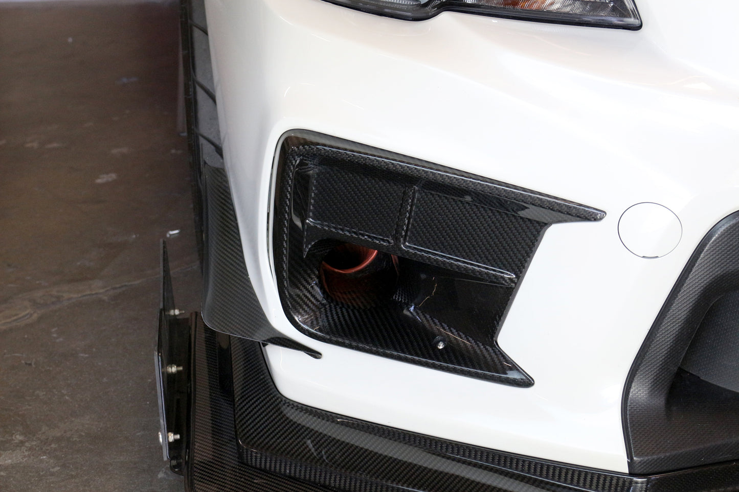 APR Carbon Fiber Subaru STI Brake Cooling Kit 2018-2021