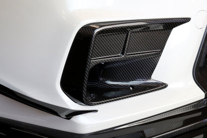 APR Subaru WRX STI Carbon Fiber Front Bumper Bottom Canards 2018-2021