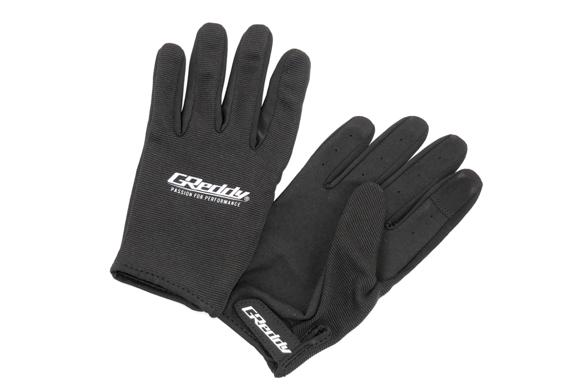 GReddy JDM GReddy "Passion for Performance" Mechanic's Gloves - Black