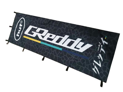 GReddy HUF x GReddy Nobori Flag - Black