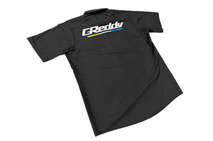 GReddy NEW! GReddy Mechanic's Button-up Work Shirt(s) V3 - Black