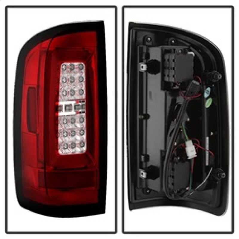 Spyder Chevy Colorado 2015-2017 Light Bar LED Tail Lights - Red Clear ALT-YD-CCO15-LED-RC 5085269 5085269 Photo - Unmounted