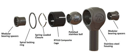 Ridetech R-Joint Rod End with 3/4in-16 Right Hand Thread 90002771 90002771 User 2