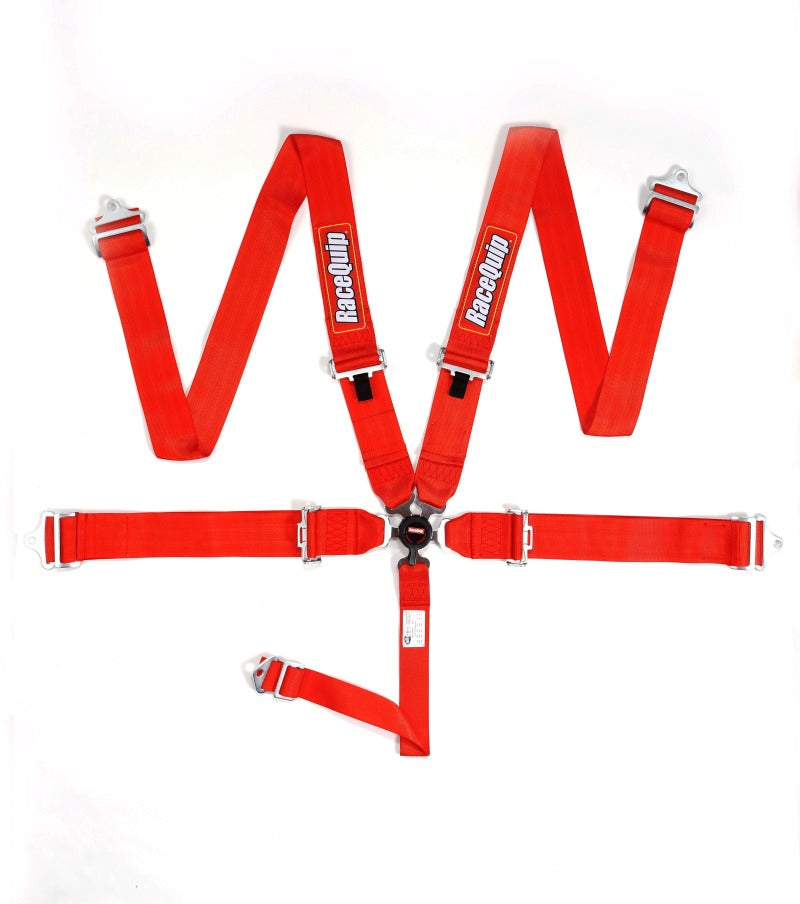 Racequip Sportsman SFI 16.1 5pt Camlock Harness Set - Red 741011 Photo - Primary