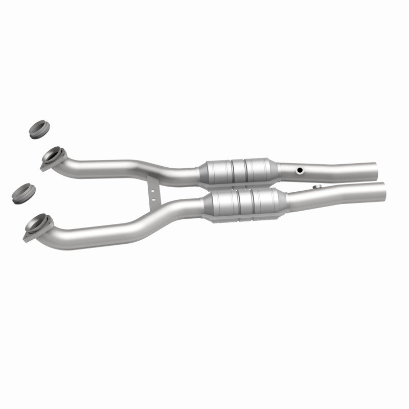MagnaFlow Chevrolet Corvette OEM Grade Federal / EPA Compliant Direct-Fit Catalytic Converter 51397 360 Degree Image Set