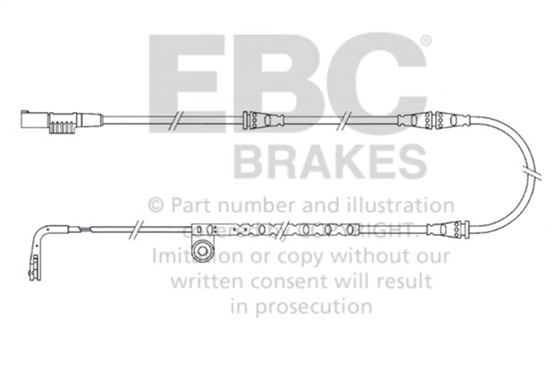 EBC 2005-2006 Land Rover Range Rover Sport 4.4L Front Wear Leads EFA151 EFA151 Photo - Primary