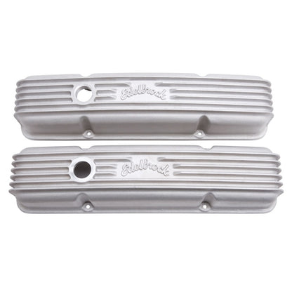 Edelbrock Valve Cover, Classic Series, Chevrolet, 1959-1986 262-400 CID V8 41449 Photo - Unmounted