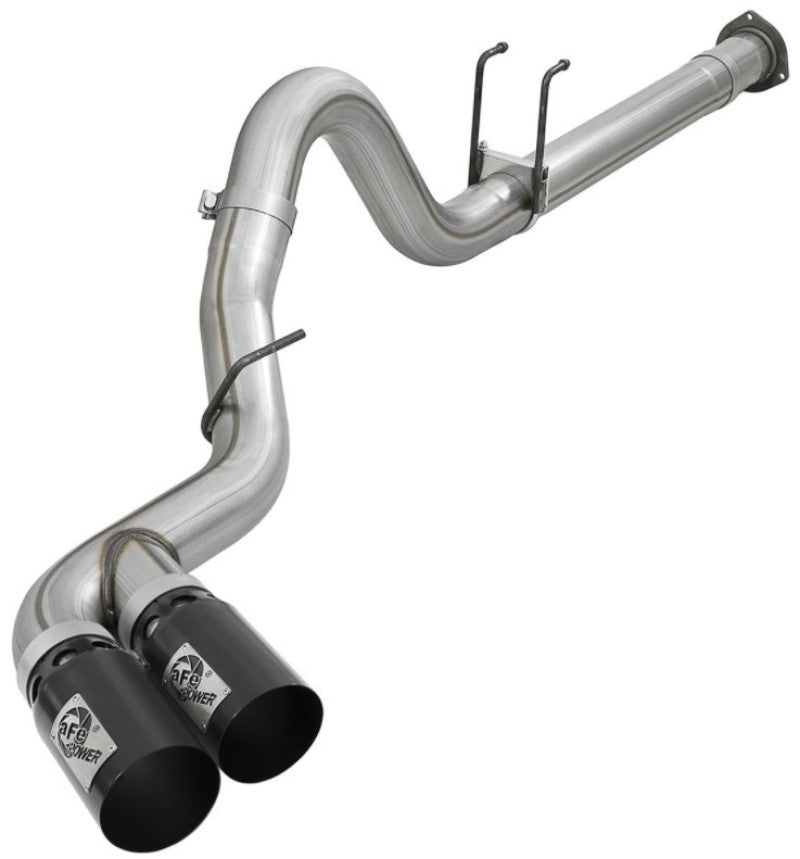 aFe Power 11-14 Ford F250/F350 6.7L Diesel Rebel XD 4in 409 SS DPF-Back Exhaust System - Black Tips 49-43120-B 49-43120-B User 1
