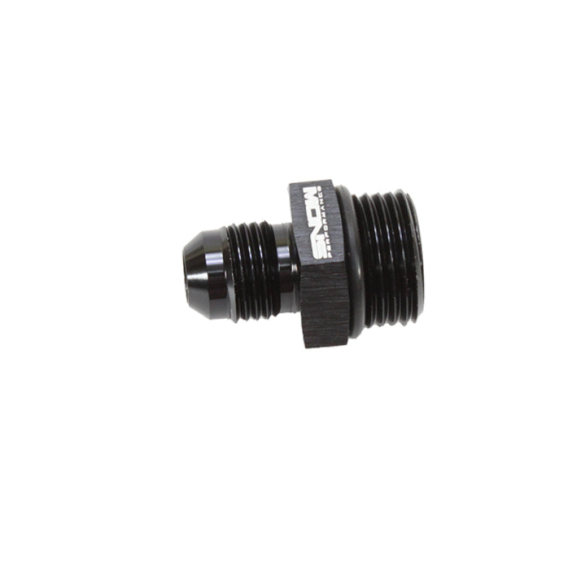 Snow Performance Snow -8 ORB to -6AN Straight Fitting (Black) SNF-60806