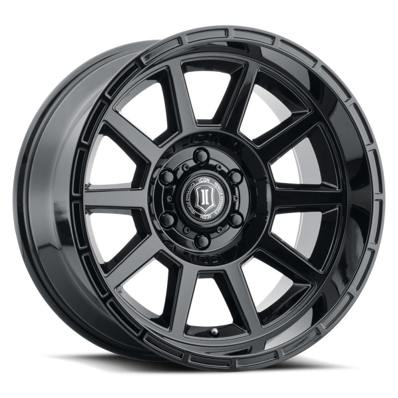ICON Recoil 20x10 5x150 -24mm Offset 4.5in BS Gloss Black Wheel 6220105545GB 6220105545GB Photo - Primary