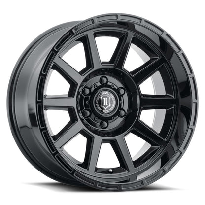 ICON Recoil 20x10 5x150 -24mm Offset 4.5in BS Gloss Black Wheel 6220105545GB 6220105545GB Photo - Primary