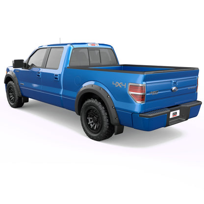 EGR 09-14 Ford F150 67in / 78.8in Bed Baseline Bolt-Style Fender Flares (Set of 4) - Textured Black BLF1025 BLF1025 Photo - Mounted