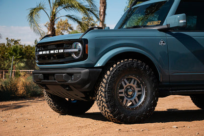 ICON Six Speed 17x8.5 6x5.5 25mm Offset 5.75in BS 108.1mm Bore Titanium Wheel 1417858357TT 1417858357TT Photo - Mounted