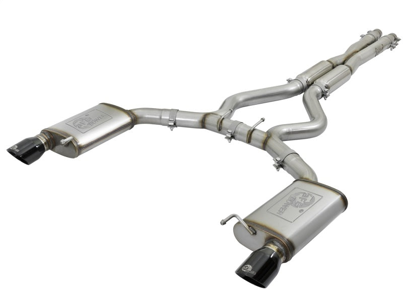 aFe  POWER MACH Force-Xp 3" Sport Toned Cat-Back Exhaust System 49-33087-B Photo - Primary