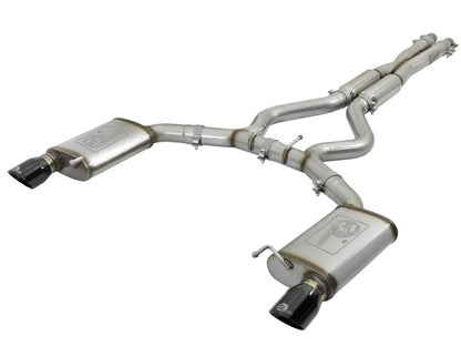 aFe  POWER MACH Force-Xp 3" Sport Toned Cat-Back Exhaust System 49-33087-B Photo - Primary