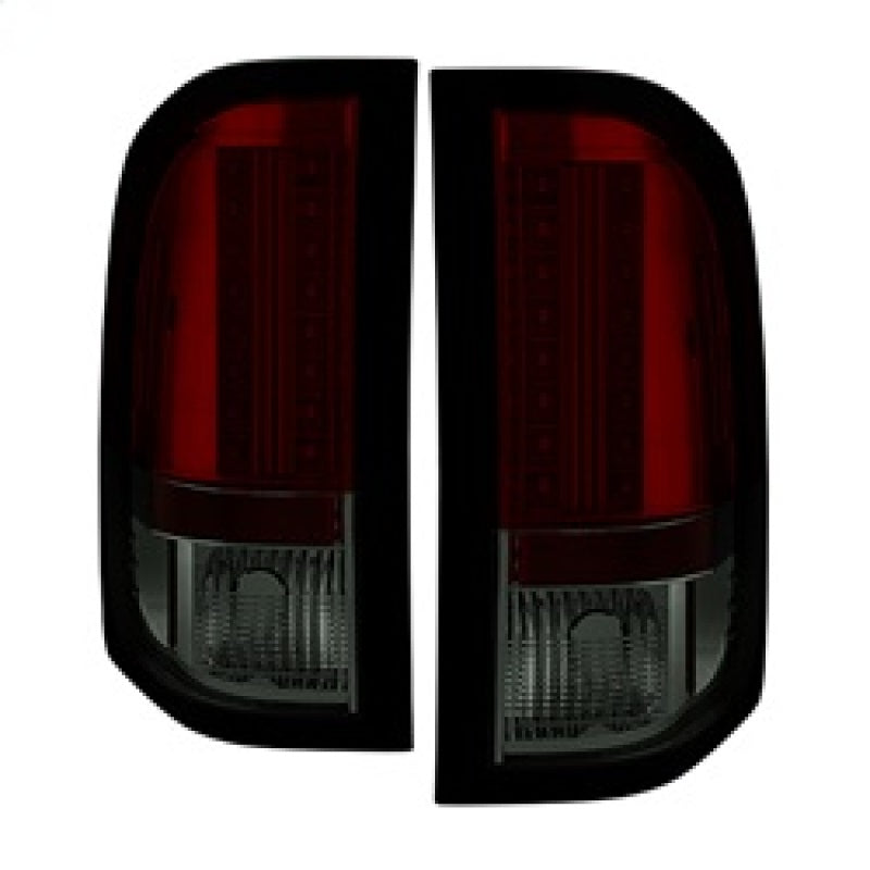 Spyder Chevy Silverado 07-13 LED Tail Lights Red Smoke ALT-YD-CS07-LED-RS 5001801 5001801 Photo - Primary