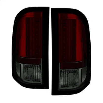 Spyder Chevy Silverado 07-13 LED Tail Lights Red Smoke ALT-YD-CS07-LED-RS 5001801 5001801 Photo - Primary
