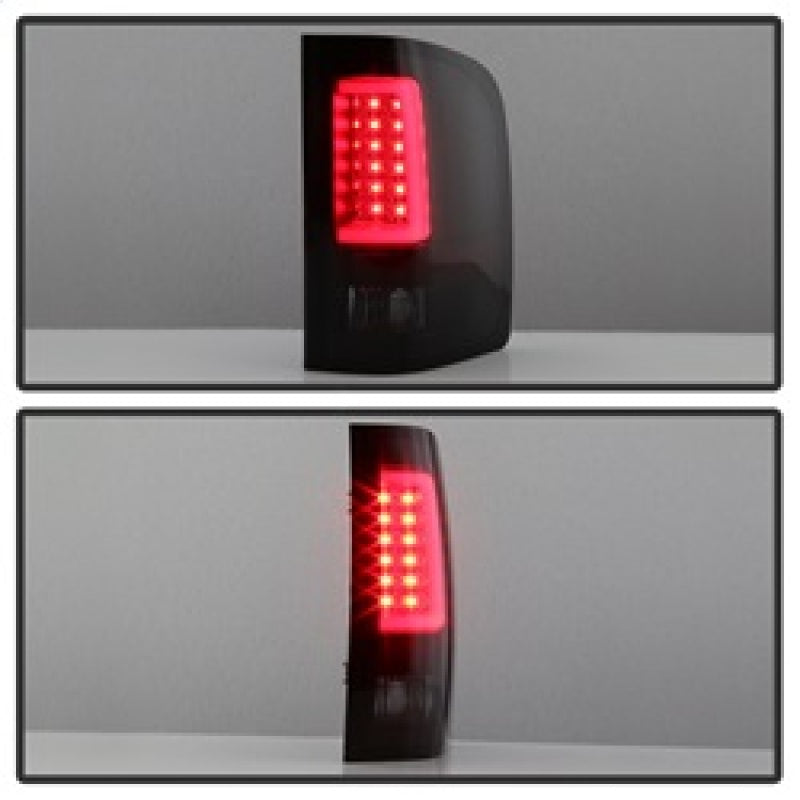 Spyder 07-13 Silverado (Will Not Work w/2010 921 Bulb)V3 Tail Lights Blk Smk ALT-YD-CS07V3-LBLED-BSM 5084095 5084095 Photo - Unmounted