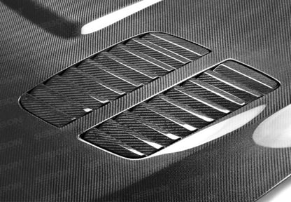 Seibon 12-13 BMW F30 GTR-Style Carbon Fiber Hood HD1213BMWF30-GTR HD1213BMWF30-GTR Photo - Primary