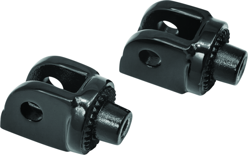 Kuryakyn Splined Adpt Mount Gloss Blk 8889 8889 Photo - Primary
