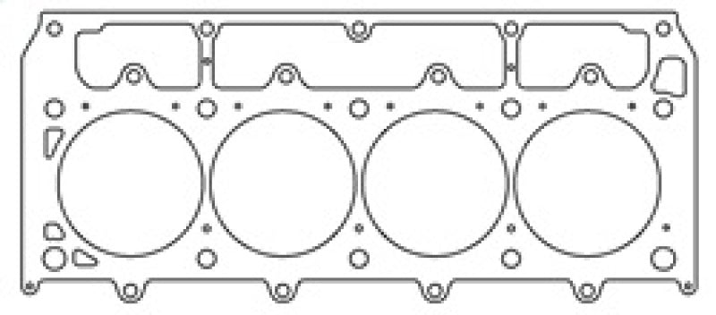 Cometic Gasket 4.185 MLS Head Gasket .045 GM LSX RH CAGC5935-045 C5935-045 Photo - Unmounted