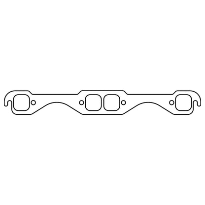 Cometic Exhaust Gasket Pair Material: Armor Clad Thickness: .064in C5548-064 Photo - Primary