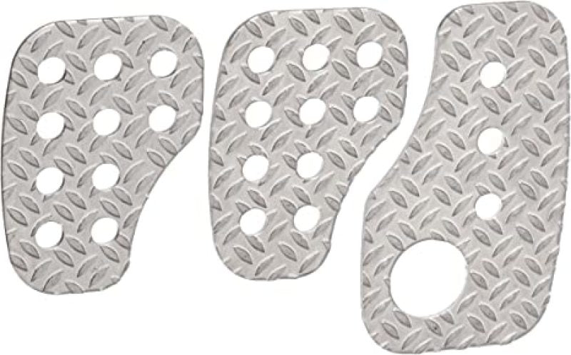OMP Knurled Sand-Blasted Aluminum Pedals (Set of 3) OA0-1050 OA0-1050 Photo - Primary