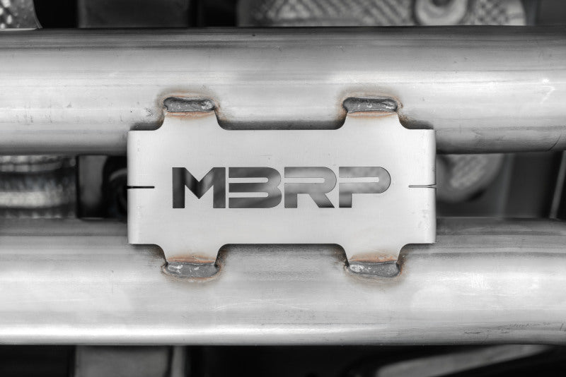 MBRP 21-   Ram 1500 TRX 3in Muffler Bypass Stainless MBRS5155304 S5155304 Photo - Close Up