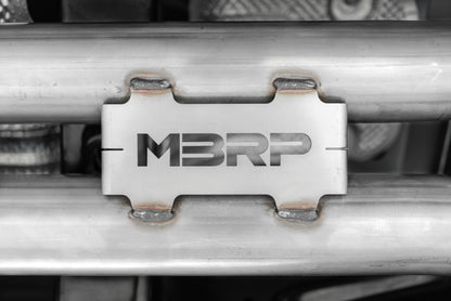 MBRP 21-   Ram 1500 TRX 3in Muffler Bypass Stainless MBRS5155304 S5155304 Photo - Close Up