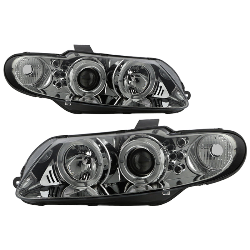 Spyder Pontiac GTO 04-06 Projector Headlights LED Halo LED Smoke High H1 Low H1 PRO-YD-PGTO04-HL-SM 5034007 5034007 User 1