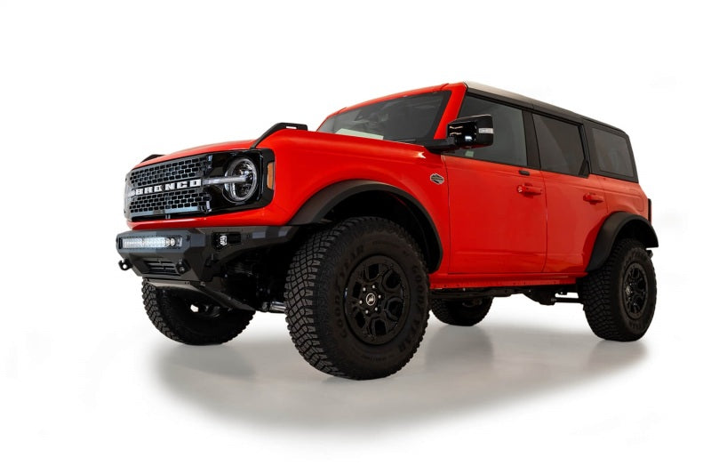 Addictive Desert Designs 2021+ Ford Bronco Stealth Fighter Front Bumper w/ Winch Mount F230142210103 F230142210103 Photo - Mounted