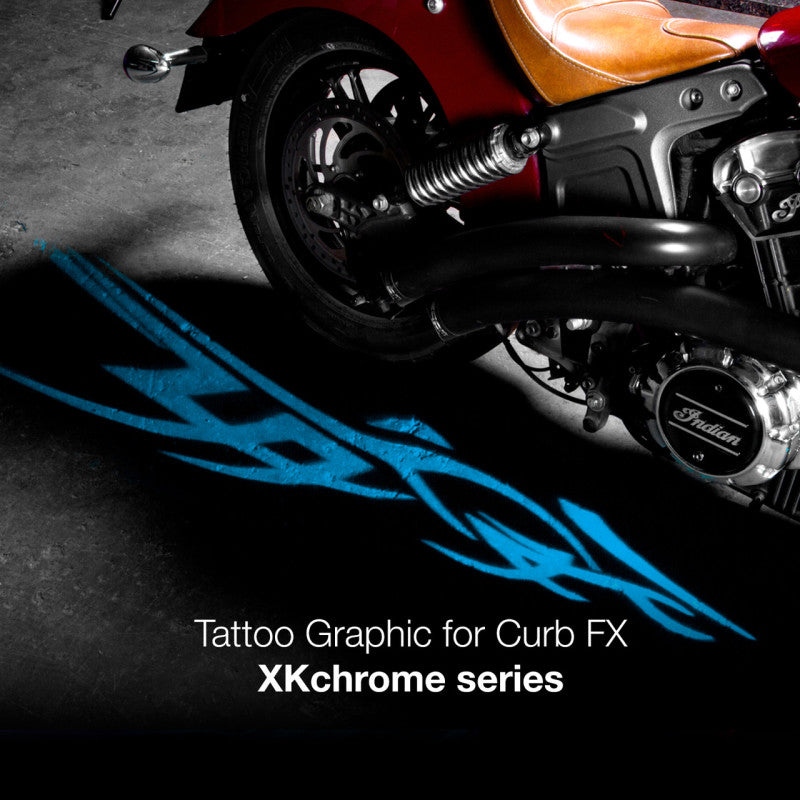 XKGLOW Curbfx 2-Pc Tattoo Optic XK-CFX-FILM-TATOO