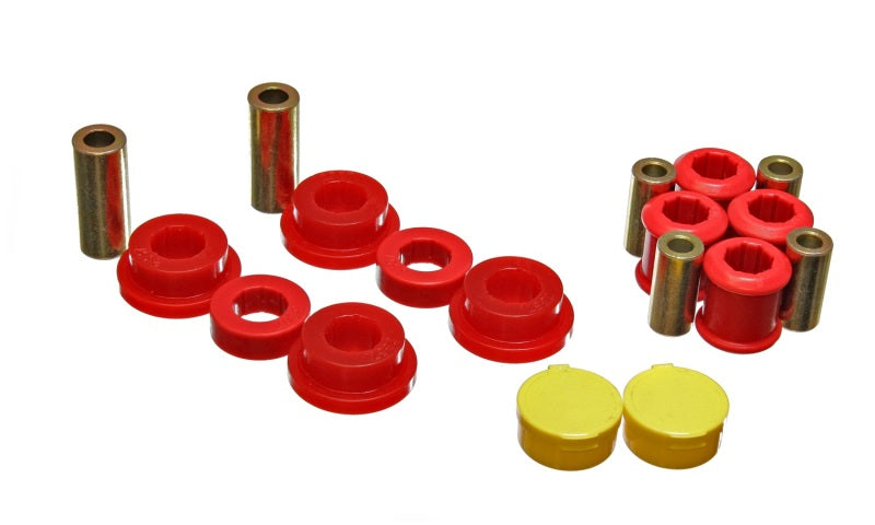 Energy Suspension Control Arm Bushing Set Red Mitsubishi Eclipse All 1995-1999 5.3118R Photo - Primary