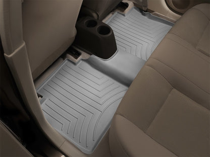 WeatherTech 11-13 Nissan Leaf Rear FloorLiner - Grey 465502 465502 Photo - Mounted