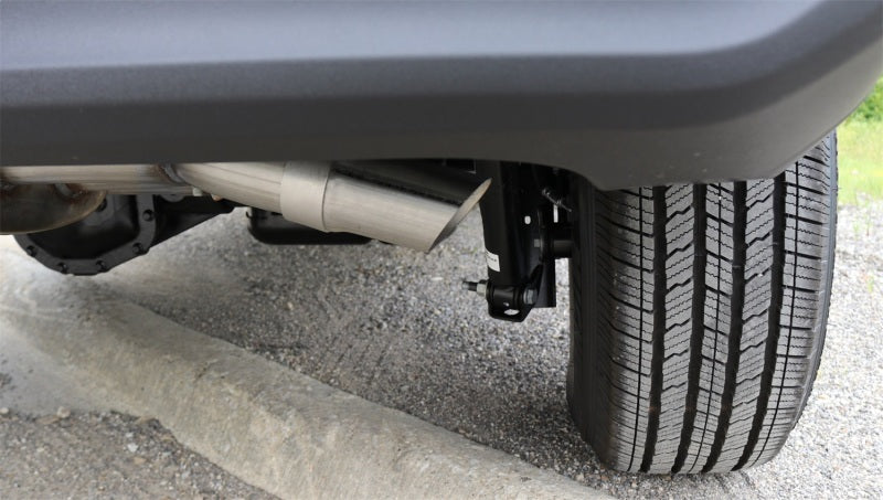 Corsa Performance Corsa 18+ Jeep Wrangler JL 2.5in Dual Rear Turn Down Exit Sport Axle-B 21013 Photo - Mounted