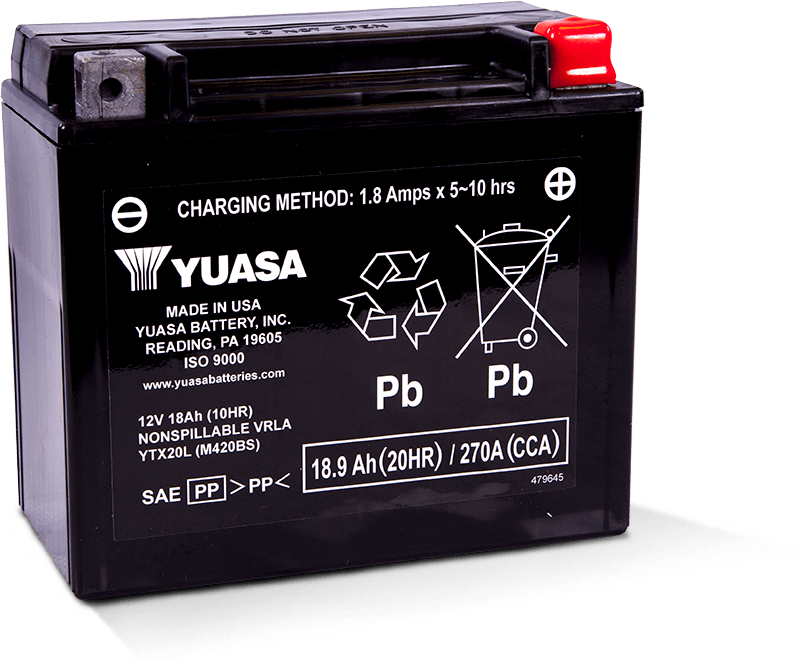 Yuasa Battery Yuasa Ytx20L Yuasa Battery YUAM420BS YUAM420BS User 1