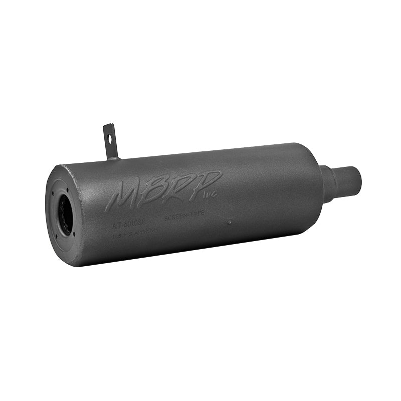 MBRP 2002 Arctic Cat 375/400/500 Slip-On Combo Exhaust w/Utility Muffler - Black AT-6700SP AT-6700SP Photo - Primary