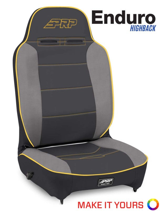 PRP Seats PRP Enduro High Back Reclining/Extra Wide Suspension Seat (Driver Side) A13021044 A13021044 Photo - Primary