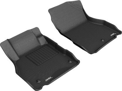 3D MAXpider 2018-2019 Nissan Kicks Kagu 1st Row Floormat - Black L1NS11011509 L1NS11011509 Photo - Primary