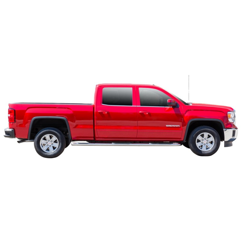 Westin 2014-2018 Chevy Silverado 1500 Crew Cab (6.5 ft bed) Platinum 4 Oval WTW Nerf Step Bars - SS 24-54550 24-54550 Photo - Mounted