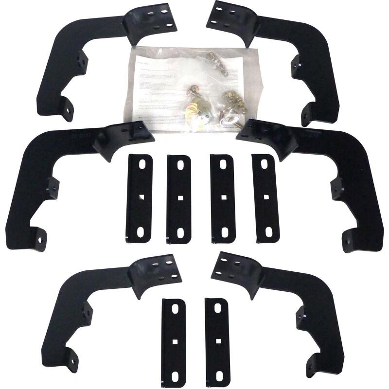 Westin 2015-2018 Chevrolet/GMC Colorado/Canyon Crew Cab Premier Oval Nerf Step Bar Mount Kit - Black 22-2075 22-2075 Photo - Primary