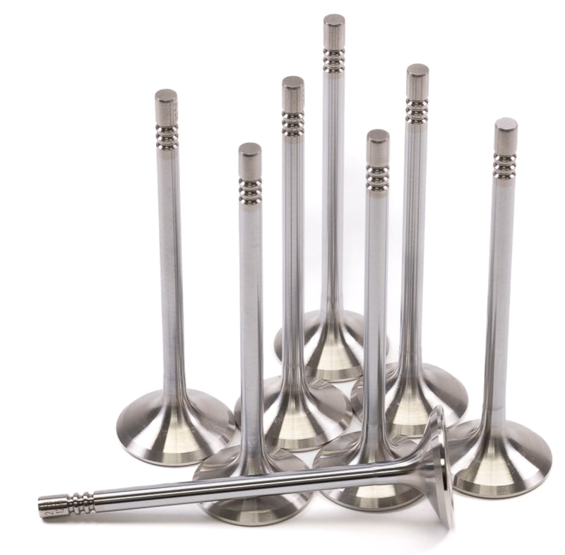 GSC Power Division GSC P-D Ford Mustang 5.0L Coyote Gen 1/2 31.75mm Head (STD) Chrome Polished Exhaust Valve - Set of 8 2151-8