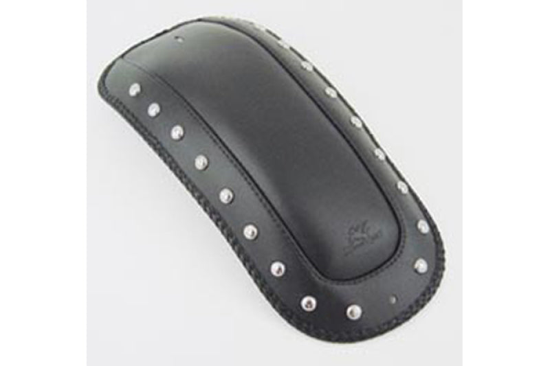 Mustang Motorcycle Mustang 00-11 Yamaha V-Star 1100 Classic, 02-11 V-Star 1100 Silverado Fender Bib w/Studs - Black 78083 78083 Photo - Primary