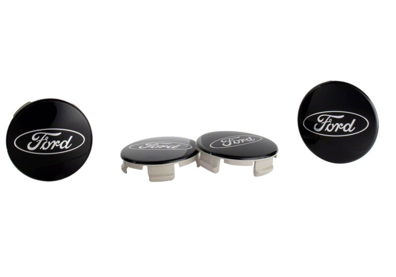 Ford Racing Ford Truck/SUV Black And Chrome Wheel Center Cap Kit M-1096K-BCT M-1096K-BCT Photo - Unmounted