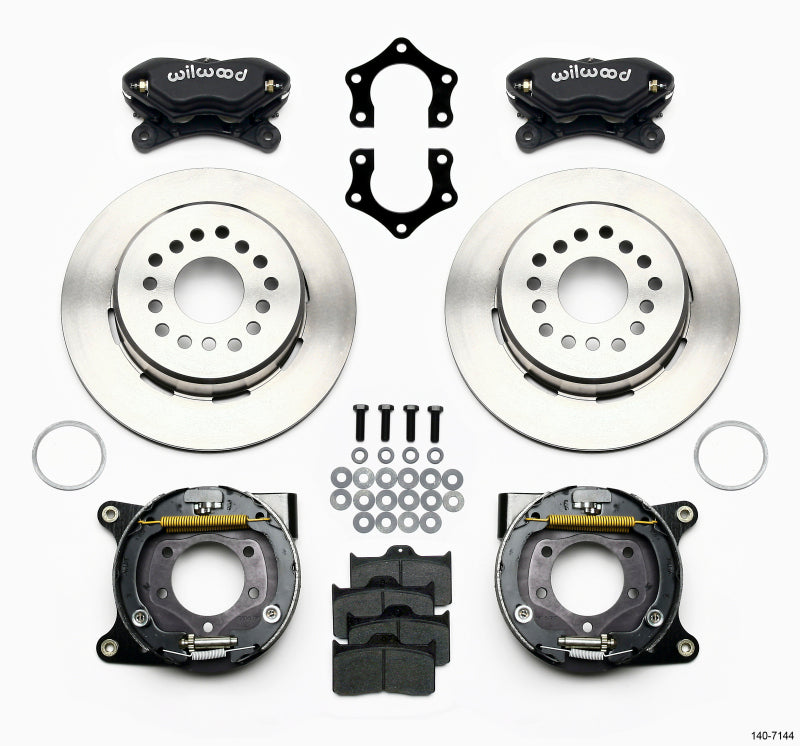 Wilwood FDL P/S Park Brake Kit, Mopar/Dana 2.36" Off, w/Snap Ring Brng 140-7144 Photo - Primary