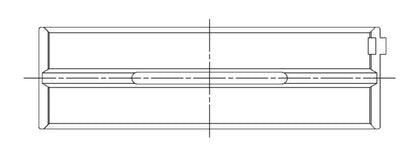 ACL Ford Prod. V8 370-429-460 Race Series Engine Crankshaft Main Bearing Set 5M1039H-10 5M1039H-10 Technical Drawing