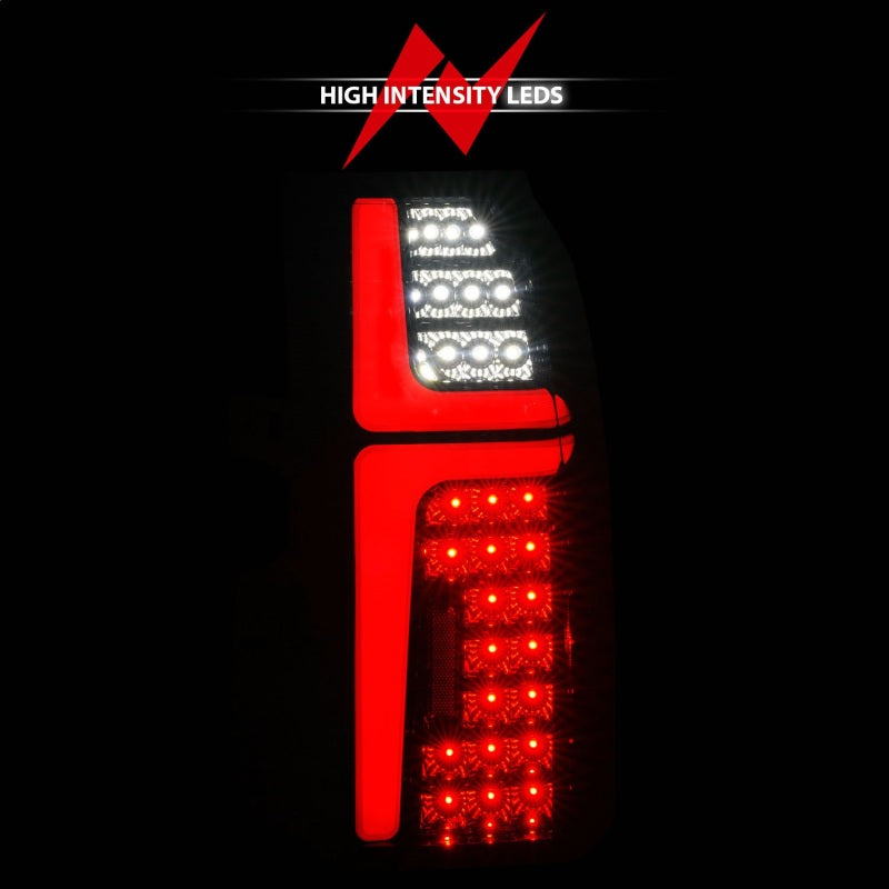 ANZO 15-20 Chevrolet Tahoe Sequential LED Tube Taillights Black 311467 311467 Photo - Unmounted