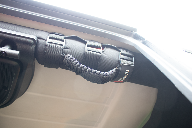 Fishbone Offroad Paracord Grab Handles w/Three Straps - Black FB55279 FB55279 User 1